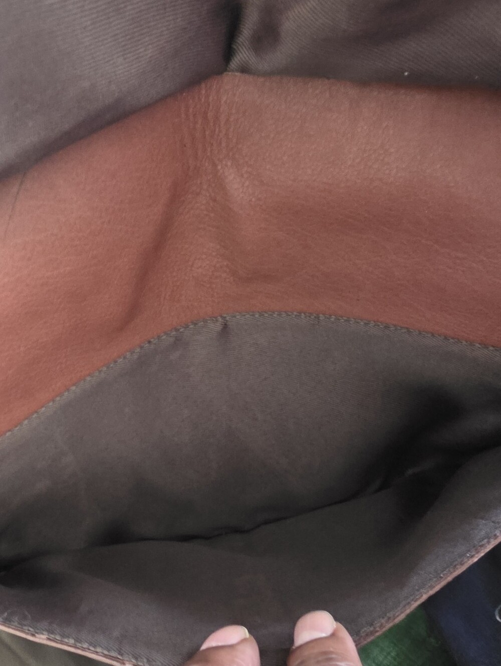 Born Penny Brown Leather Crossbody Bag - Picture 12 of 14
